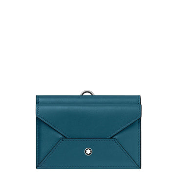 Montblanc porta carte 4 scomparti Meisterstück Selection Soft ottanio 131258