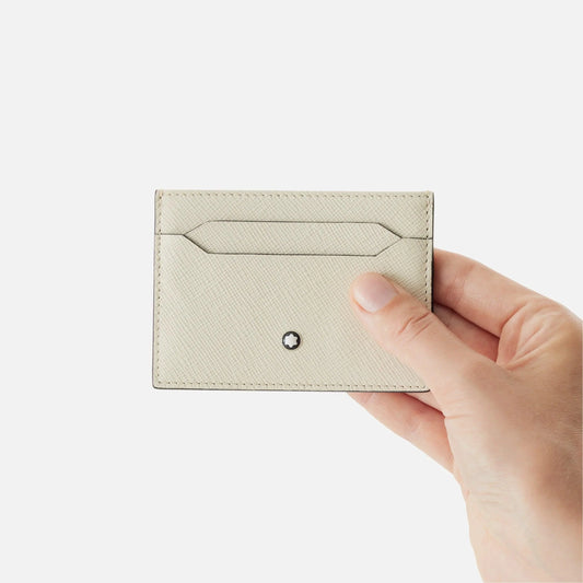 Montblanc porta carte 5 scomparti Montblanc Sartorial color avorio 130838