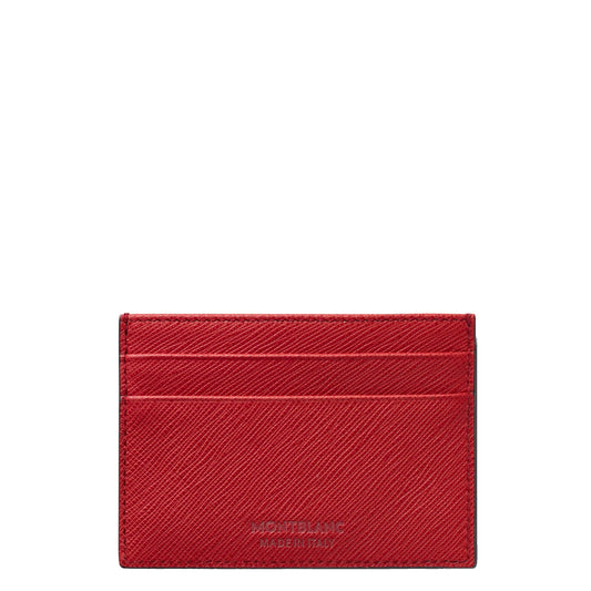 Montblanc porta carte 5 scomparti Montblanc Sartorial rosso 130831