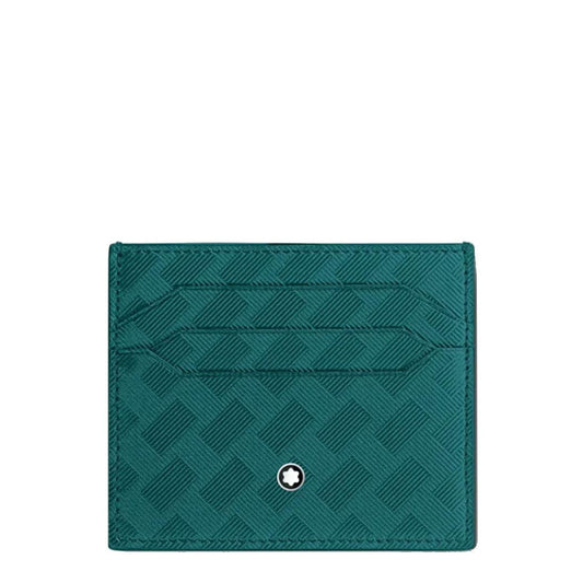 Montblanc porta carte 6 scomparti Extreme 3.0 Fern Blue 131772
