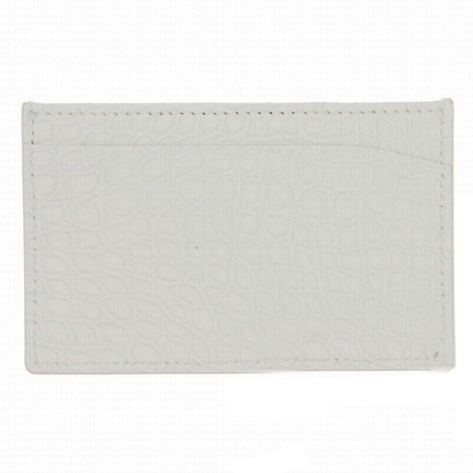 Montblanc porta carte di credito 2cc Meisterstuck bianco 113722