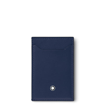Montblanc porta carte di credito 3CC Ink Blue 131697