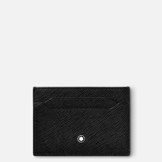 Montblanc porta carte di credito 5 scomparti Montblanc Sartorial nero 130324