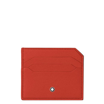 Montblanc Credit Card Holder 6 Compartments Montblanc Soft Coral 198035