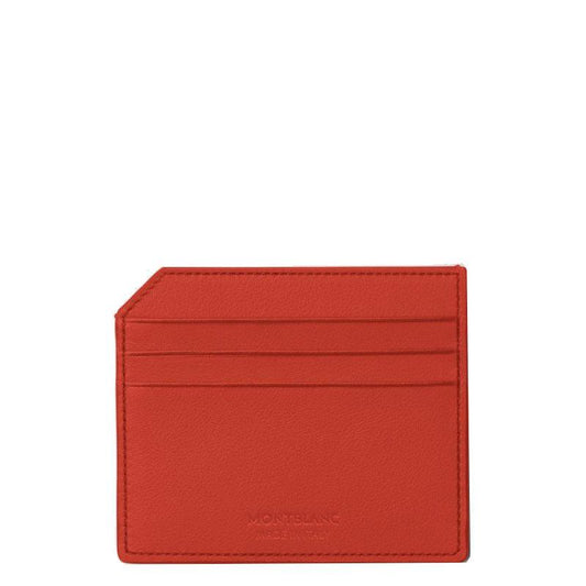 Montblanc Credit Card Holder 6 Compartments Montblanc Soft Coral 198035