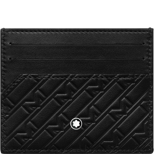 Montblanc porta carte di credito tascabile 6 scomparti Montblanc M_Gram 4810 nero 128640