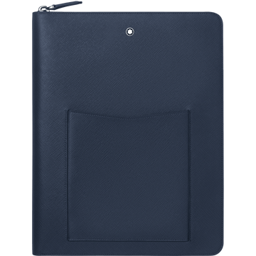 Montblanc Sartorial Zippered Clipboard Blue 128521
