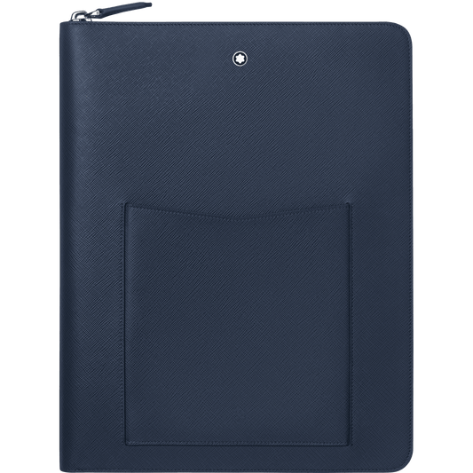 Montblanc Sartorial Zippered Clipboard Blue 128521