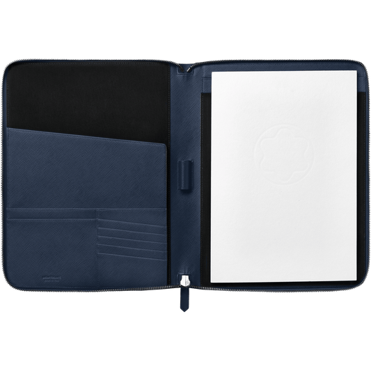 Montblanc Sartorial Zippered Clipboard Blue 128521