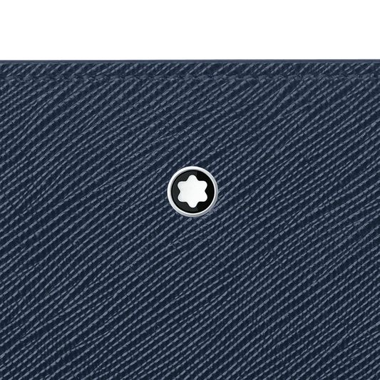 Montblanc portablocco grande con cerniera Montblanc Sartorial blu 128663
