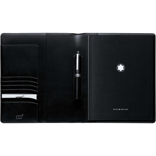 Montblanc Portablocco medio Meisterstück nero formato A5 103386