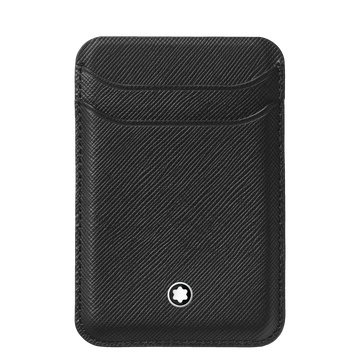 Montblanc portacarte 2 scomparti per iPhone con Apple MagSafe Sartorial nero 130325