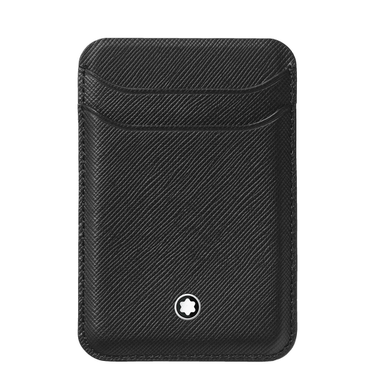 Montblanc portacarte 2 scomparti per iPhone con Apple MagSafe Sartorial nero 130325