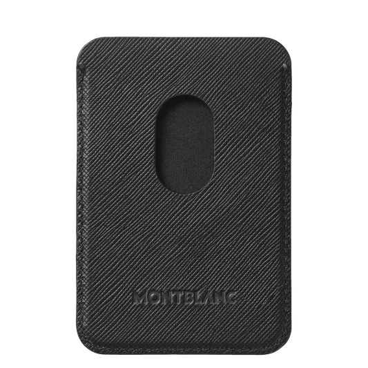 Montblanc portacarte 2 scomparti per iPhone con Apple MagSafe Sartorial nero 130325