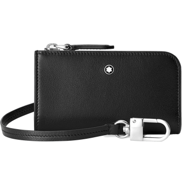 Montblanc portachiavi 2 aperture Meisterstück Selection Soft nero 129700