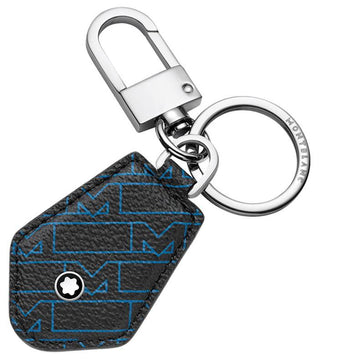 Montblanc portachiavi a forma di diamante Montblanc M_Gram 4810 blu 127920