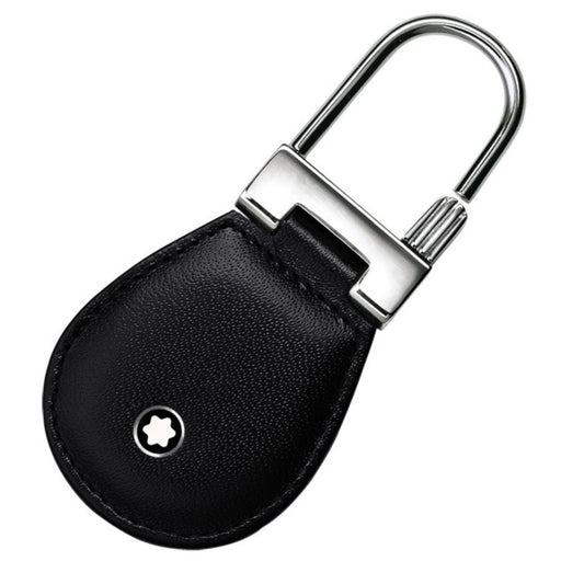 Montblanc portachiavi a goccia pelle Meisterstück nero 14085