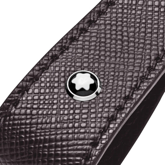 Montblanc portachiavi con passante Montblanc Sartorial grigio 128600