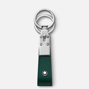 Montblanc portachiavi con passante Montblanc Sartorial verde inglese smeraldo 130824
