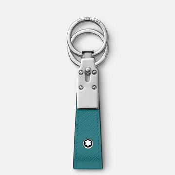 Montblanc Sartorial Key Ring with Loop Turquoise 131738 
