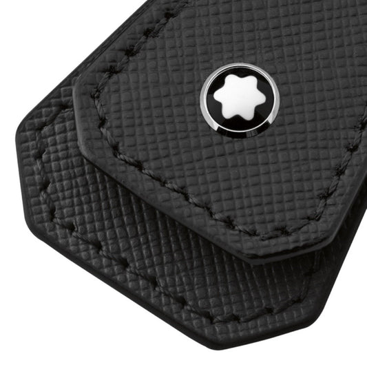 Montblanc portachiavi geometrico Sartorial nero 114632