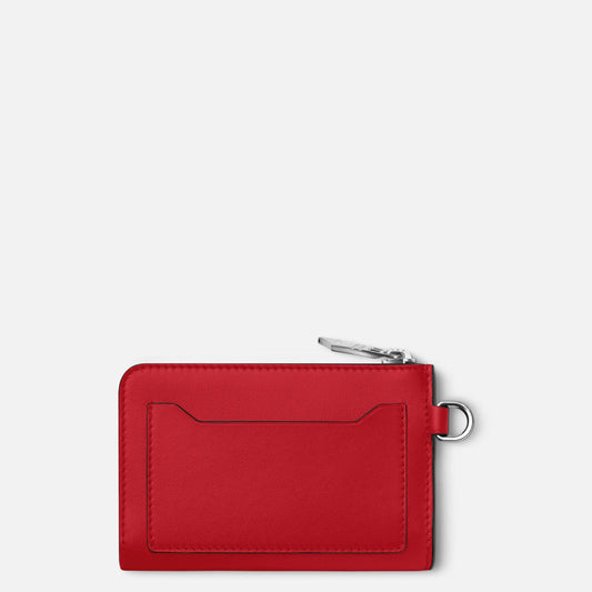 Montblanc portachiavi Meisterstück con 4 scomparti rosso/nero 129691