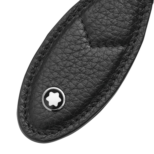 Montblanc portachiavi Meisterstück Soft Grain nero 126263