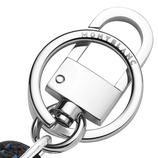 Montblanc portachiavi Montblanc M_Gram 4810 blu con passante 127915