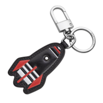 Montblanc portachiavi razzo rosso Meisterstück Soft Grain 127382