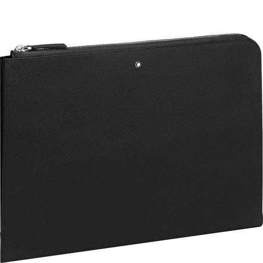Montblanc portadocumenti con cerniera Montblanc Sartorial nero 124180