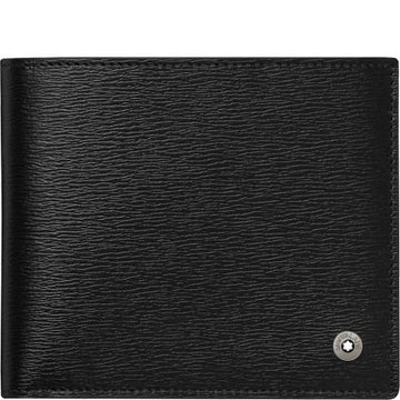 Montblanc portafoglio 4 scomparti con portamonete 4810 Westside nero 114693