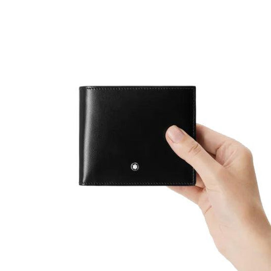 Montblanc Portafoglio 4 scomparti con portamonete Meisterstück 198312