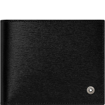 Montblanc Wallet 6cc with 2 View Pockets 4810 Westside Black 114688