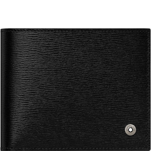 Montblanc Wallet 6cc with 2 View Pockets 4810 Westside Black 114688