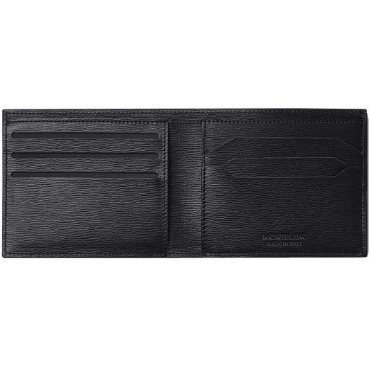 Montblanc portafoglio 6 scomparti Meisterstück 4810 nero 129242