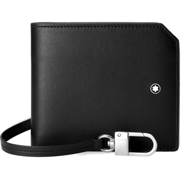 Montblanc portafoglio 6 scomparti Meisterstück Selection Soft nero 129699