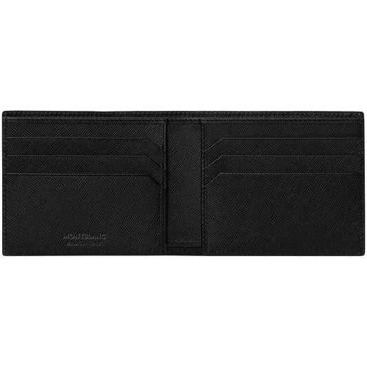 Montblanc portafoglio 6 scomparti Sartorial nero 113215