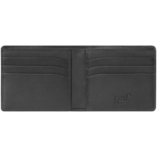 Montblanc portafoglio 6CC Meisterstuck Sfumato grigio 118345