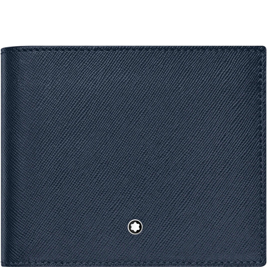 Montblanc portafoglio 8 scomparti Montblanc Sartorial blu 128587