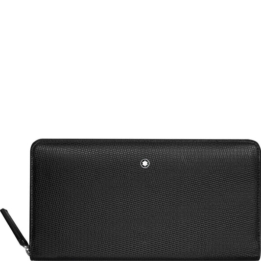 Montblanc portafoglio 8CC con cerniera e portamonete Meisterstuck Selection Unicef 116315