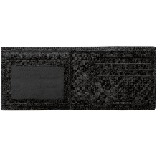 Montblanc Sartorial Wallet 9cc with Transparent Pocket Black 113210