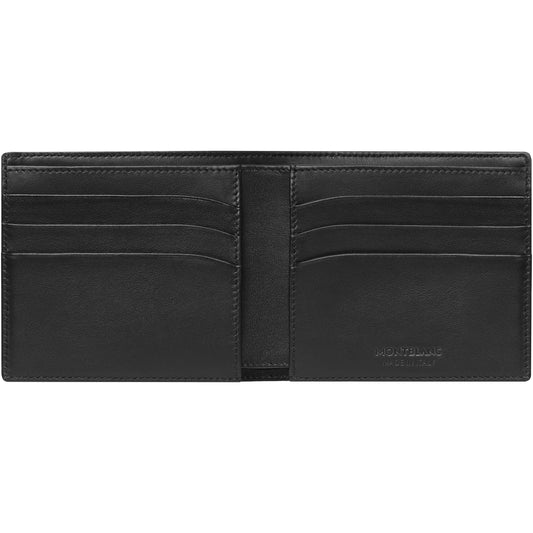 Montblanc portafoglio a 6 scomparti Meisterstück Soft Grain nero 126250