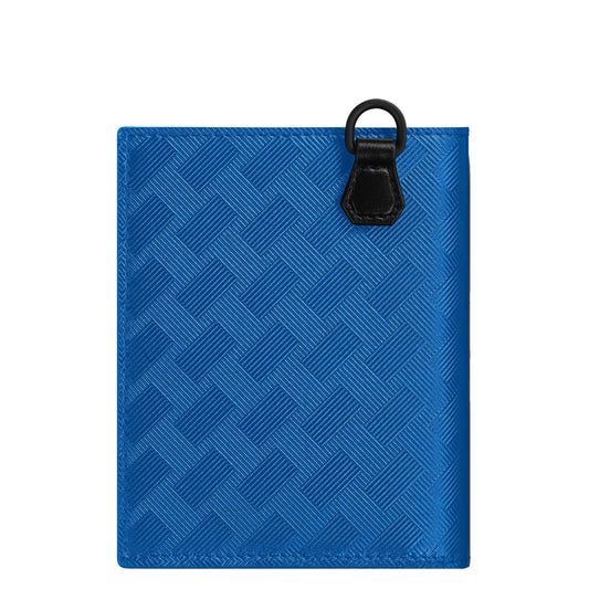 Montblanc portafoglio compatto 6 scomparti Montblanc Extreme 3.0 Atlantic Blue 130233