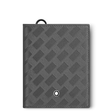 Montblanc portafoglio compatto 6 scomparti Montblanc Extreme 3.0 grigio 130256