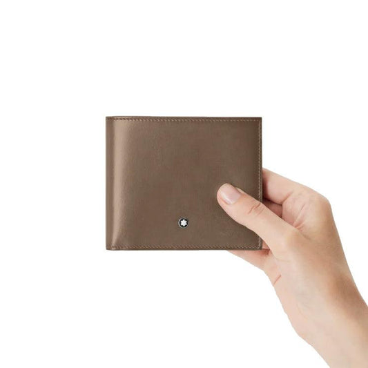 Montblanc portafoglio Meisterstück 8 scomparti mastice 198309