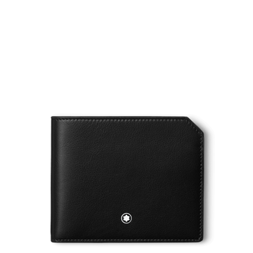 Montblanc portafoglio Meisterstück Selection Soft wallet 6cc nero 130048