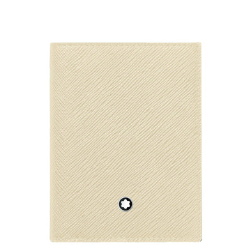 Montblanc portafoglio mini 4 scomparti Montblanc Sartorial avorio 130837