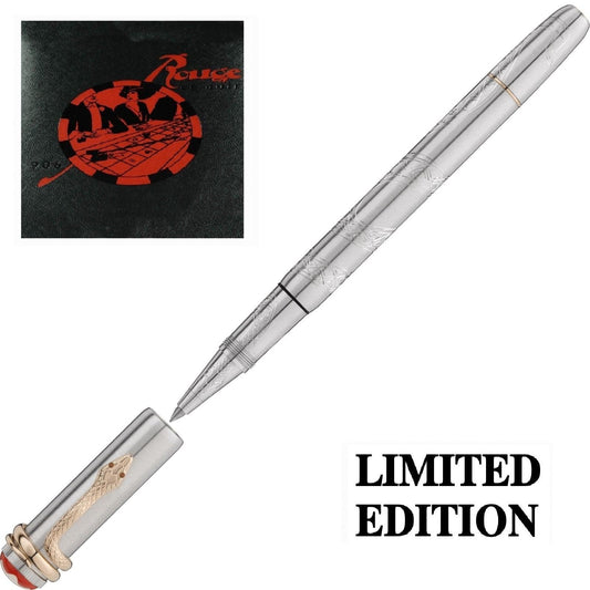 Montblanc roller Heritage Rouge et Noir Solitaire Serpent Limited Edition 1906 116555