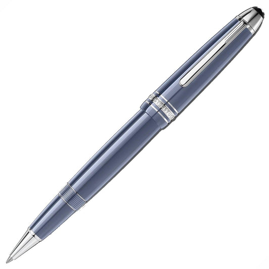 Montblanc roller Meisterstück Glacier LeGrand blu 129394
