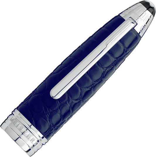 Montblanc roller Meisterstück LeGrand Great Masters for Firenze pelle alligatore blu 125572